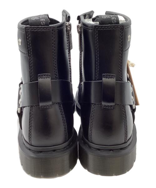 Dr.Martens（ドクターマーチン）Dr.Martens (ドクターマーチン) 1460 HARNESS 8 ホール ブーツ ブラック サイズ:US8の古着・服飾アイテム