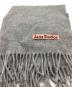 Acne studios (アクネ ストゥディオズ) マフラー　/　CA0210- グレー：15000円
