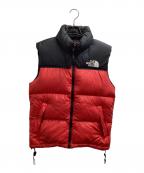 THE NORTH FACEザ ノース フェイス）の古着「700フィルヌプシダウンベスト　/　ND-1082」｜レッド