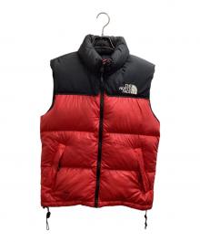 THE NORTH FACE（ザ ノース フェイス）の古着「700フィルヌプシダウンベスト　/　ND-1082」｜レッド