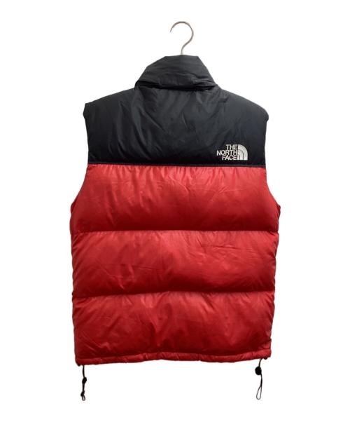 THE NORTH FACE（ザ ノース フェイス）THE NORTH FACE (ザ ノース フェイス) 700フィルヌプシダウンベスト　/　ND-1082 レッド サイズ:Sの古着・服飾アイテム
