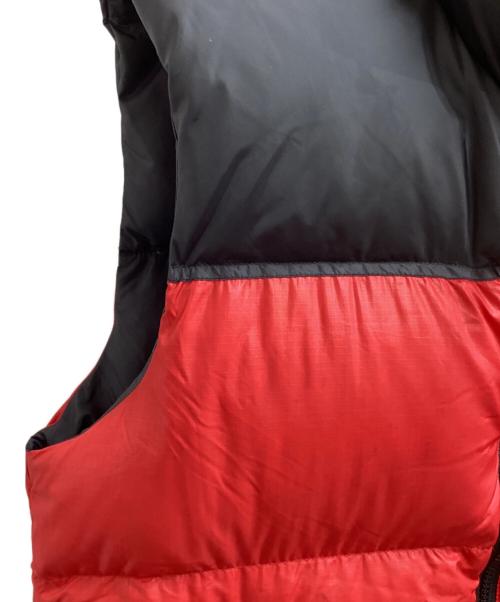 THE NORTH FACE（ザ ノース フェイス）THE NORTH FACE (ザ ノース フェイス) 700フィルヌプシダウンベスト　/　ND-1082 レッド サイズ:Sの古着・服飾アイテム