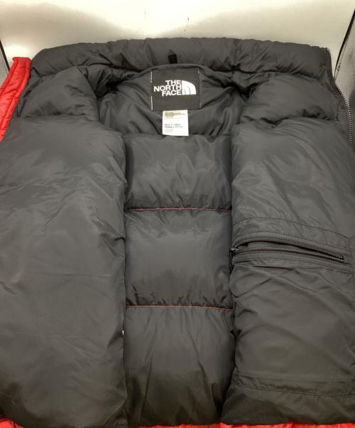 THE NORTH FACE（ザ ノース フェイス）THE NORTH FACE (ザ ノース フェイス) 700フィルヌプシダウンベスト　/　ND-1082 レッド サイズ:Sの古着・服飾アイテム