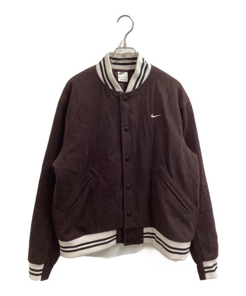 NIKE（ナイキ）NIKE (ナイキ) AS M NK AU VARSITY JKT / バーシティジャケット ブラウン サイズ:Mの古着・服飾アイテム