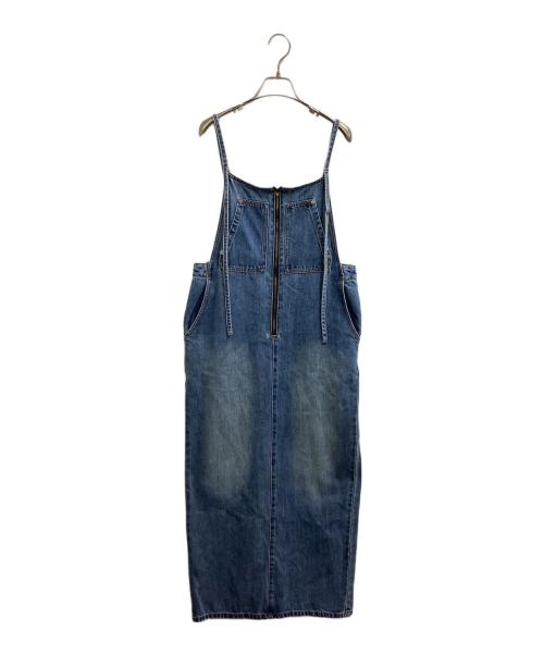 Loungedress（ラウンジドレス）Loungedress (ラウンジドレス) デニムキャミジャンスカ　/　LDZ1051409A0003 インディゴ サイズ:FREEの古着・服飾アイテム