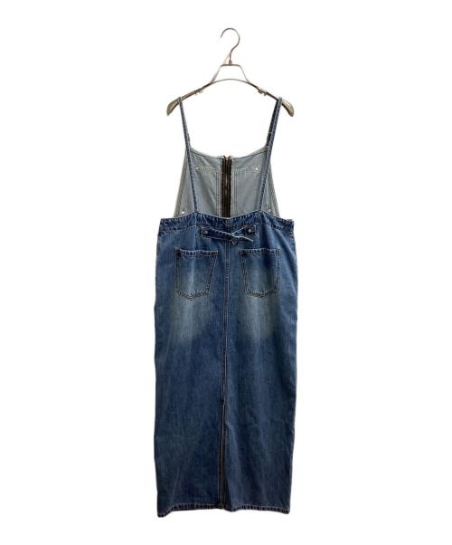 Loungedress（ラウンジドレス）Loungedress (ラウンジドレス) デニムキャミジャンスカ　/　LDZ1051409A0003 インディゴ サイズ:FREEの古着・服飾アイテム