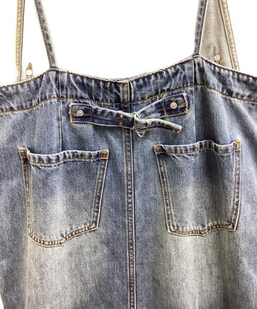 Loungedress（ラウンジドレス）Loungedress (ラウンジドレス) デニムキャミジャンスカ　/　LDZ1051409A0003 インディゴ サイズ:FREEの古着・服飾アイテム