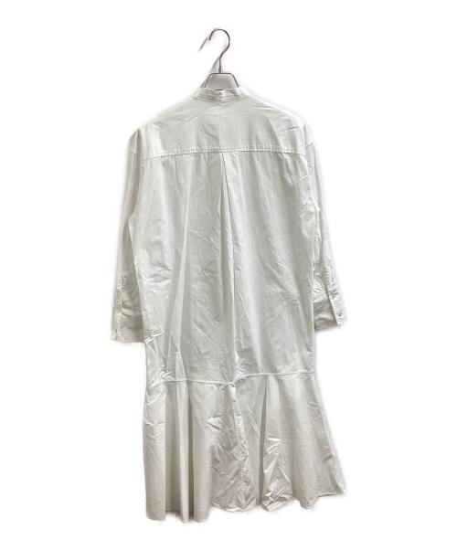 Whim Gazette（ウィムガゼット）Whim Gazette (ウィムガゼット) シャツドレス ホワイト サイズ:Fの古着・服飾アイテム