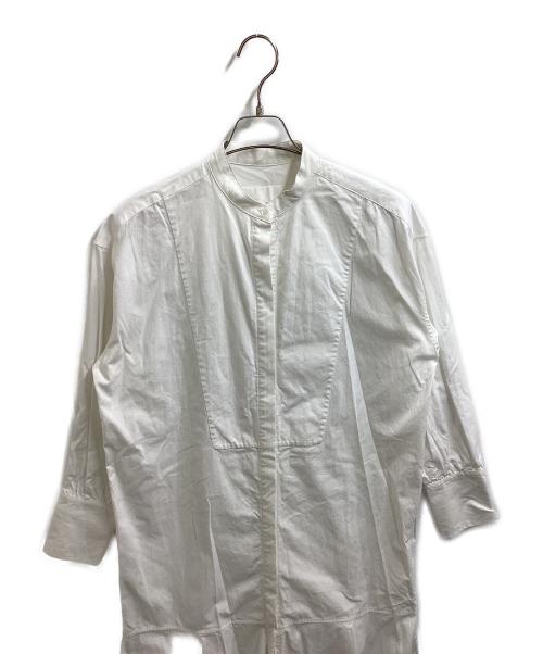 Whim Gazette（ウィムガゼット）Whim Gazette (ウィムガゼット) シャツドレス ホワイト サイズ:Fの古着・服飾アイテム