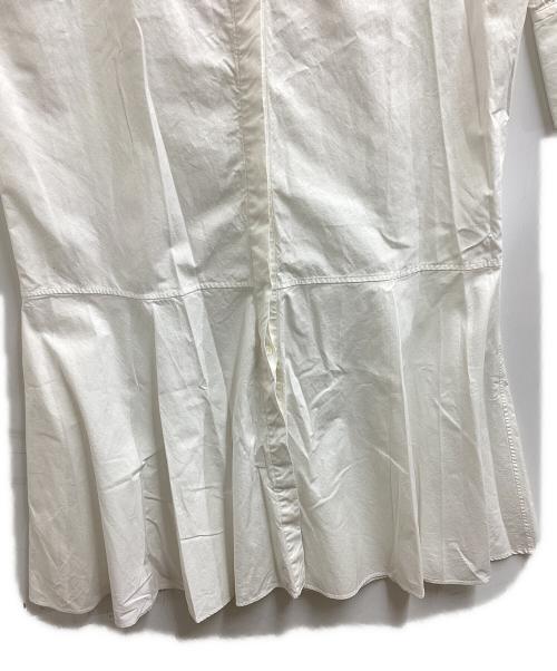 Whim Gazette（ウィムガゼット）Whim Gazette (ウィムガゼット) シャツドレス ホワイト サイズ:Fの古着・服飾アイテム