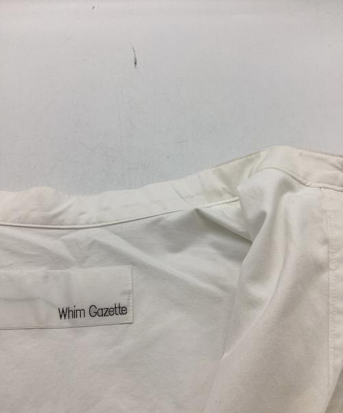 Whim Gazette（ウィムガゼット）Whim Gazette (ウィムガゼット) シャツドレス ホワイト サイズ:Fの古着・服飾アイテム