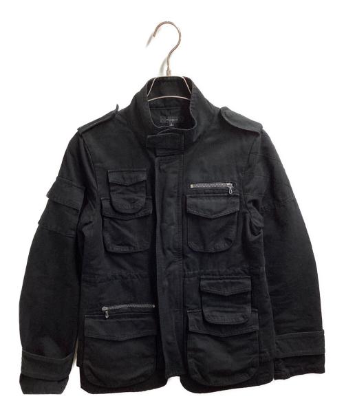 Wizzard（ウィザード）Wizzard (ウィザード) ミリタリージャケット ブラック サイズ:1の古着・服飾アイテム