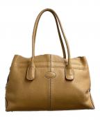 TOD'Sトッズ）の古着「D-BAG / レザートートバッグ」｜ベージュ