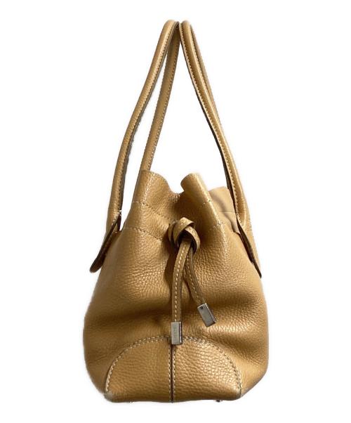 TOD'S（トッズ）TOD'S (トッズ) D-BAG / レザートートバッグ ベージュの古着・服飾アイテム