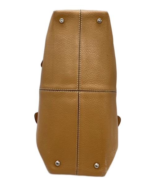 TOD'S（トッズ）TOD'S (トッズ) D-BAG / レザートートバッグ ベージュの古着・服飾アイテム