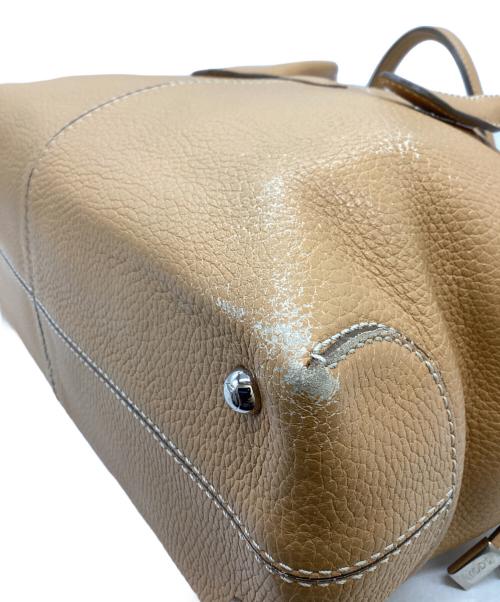 TOD'S（トッズ）TOD'S (トッズ) D-BAG / レザートートバッグ ベージュの古着・服飾アイテム