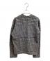 Vivienne Westwood ANGLOMANIA (ヴィヴィアンウエストウッドアングロマニア) 千鳥柄 Vネックニット グレー サイズ:M：9000円
