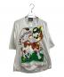 Vivienne Westwood man（ヴィヴィアン ウェストウッド マン）の古着「“DANGEROUS ANIMAL” ビッグTシャツ /デンジャラスアニマル / 239046 5105」｜ホワイト