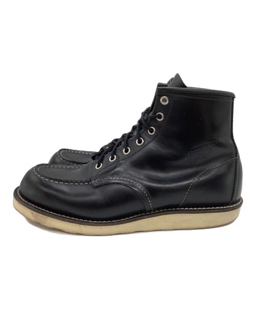 RED WING（レッドウィング）RED WING　 (レッドウィング) 6-inch Classic Moc / 6インチ クラシック モック / 8179 ブラック サイズ:26.5cmの古着・服飾アイテム