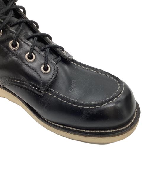 RED WING（レッドウィング）RED WING　 (レッドウィング) 6-inch Classic Moc / 6インチ クラシック モック / 8179 ブラック サイズ:26.5cmの古着・服飾アイテム