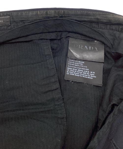 PRADA（プラダ）PRADA (プラダ) スラックス ネイビー サイズ:46の古着・服飾アイテム