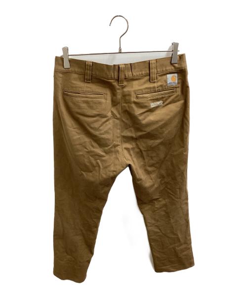CarHartt（カーハート）CarHartt (カーハート) WACKO MARIA (ワコマリア) ワークパンツ ブラウン サイズ:Ｓの古着・服飾アイテム