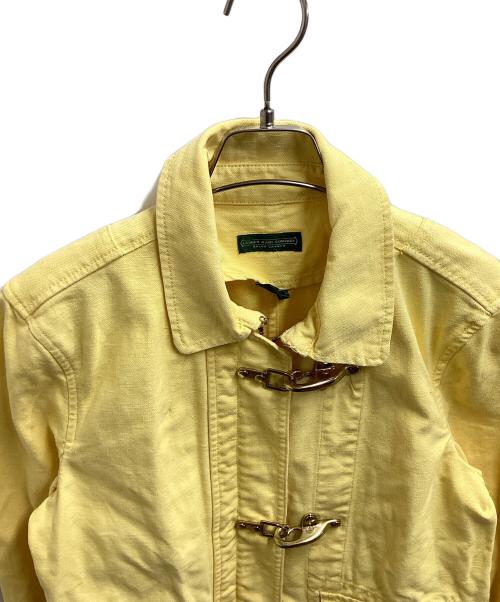 RALPH LAUREN（ラルフローレン）RALPH LAUREN (ラルフローレン) ファイヤーマンジャケット イエロー サイズ:Mの古着・服飾アイテム
