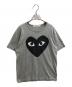 PLAY COMME des GARCONS（プレイコムデギャルソン）の古着「Tシャツ / AZ-T095」｜グレー