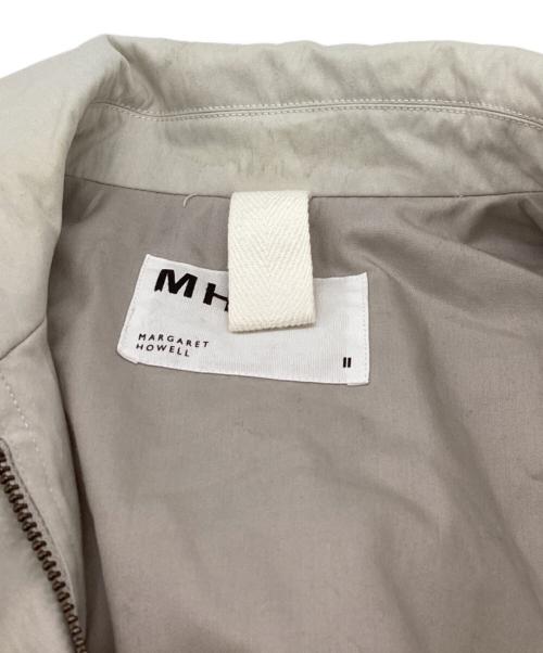 MHL（マーガレットハウエル）MHL (マーガレットハウエル) PADDED COTTON NYLON ジャケット / 595-4225507 ベージュ サイズ:2の古着・服飾アイテム