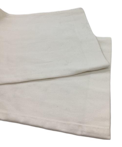 patou（パトゥ）Patou (パトゥ) オーガニックコットンロングテーラードパンツ / TR0160092001W ホワイト サイズ:34の古着・服飾アイテム