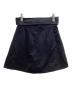 Patou (パトゥ) リサイクルサテンジップアップミニスカート / SK0310122999B ネイビー サイズ:34：18000円