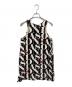 SONIA RYKIEL (ソニア リキエル) LOGO-PRINTE SLEEVELESS DRESS / 88294479-34 / MADE IN PORTUGAL ベージュ サイズ:M：5000円