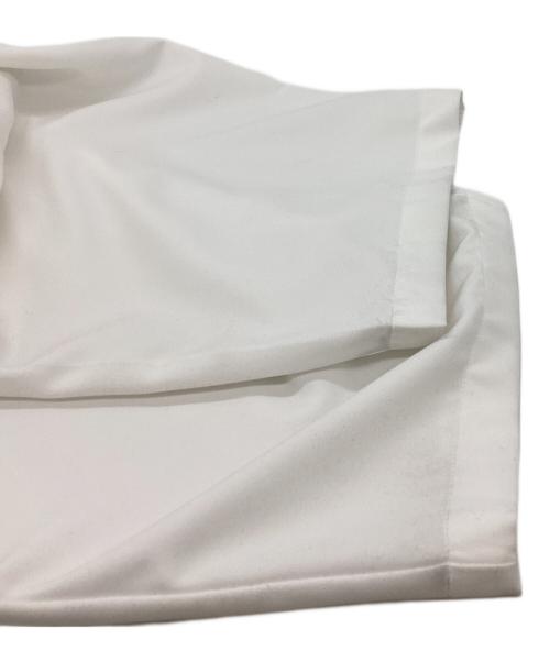 mizuiro-ind（ミズイロインド）mizuiro-ind (ミズイロインド) ワイドカーゴパンツ ホワイト サイズ:記載無しの古着・服飾アイテム