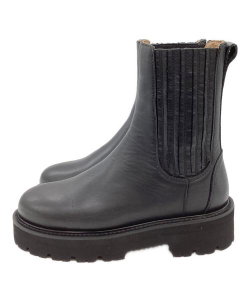 Caminando（カミナンド）Caminando (カミナンド) SIDE GOA ANKLE BOOTS / 24124W / 24W ブラック サイズ:5の古着・服飾アイテム