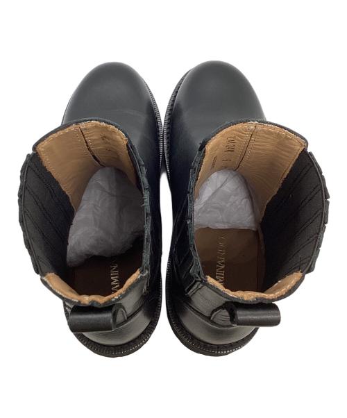 Caminando（カミナンド）Caminando (カミナンド) SIDE GOA ANKLE BOOTS / 24124W / 24W ブラック サイズ:5の古着・服飾アイテム