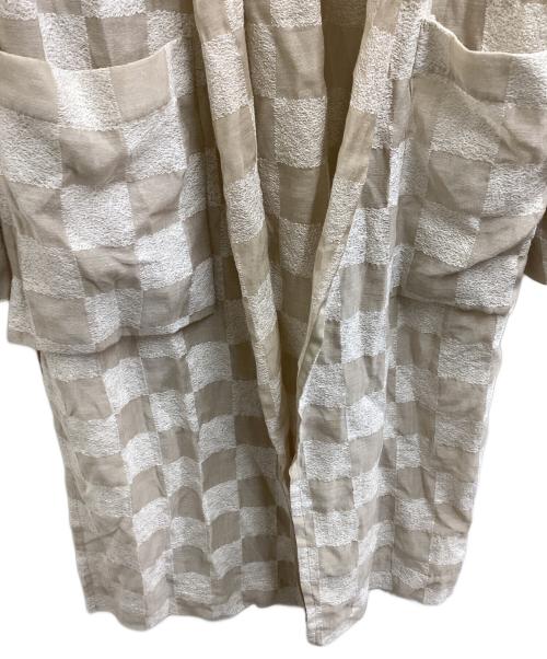 tiit tokyo（ティートトウキョウ）tiit tokyo (ティートトウキョウ) ガウンコート アイボリー サイズ:36の古着・服飾アイテム