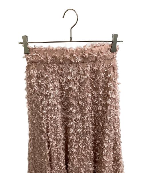 Snidel（スナイデル）Snidel (スナイデル) ジャガードフレアスカート / SWFS244218 ピンク サイズ:FREE 未使用品の古着・服飾アイテム