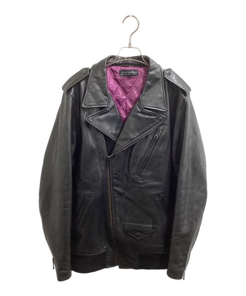 NITRAID（ナイトレイド）NITRAID (ナイトレイド) レザージャケット ブラック サイズ:XLの古着・服飾アイテム