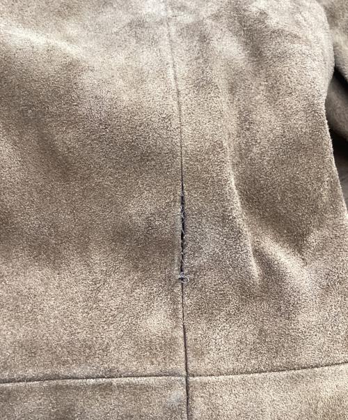 POLO RALPH LAUREN（ポロ・ラルフローレン）POLO RALPH LAUREN (ポロ・ラルフローレン) スウェードレザージャケット ブラウン サイズ:Lの古着・服飾アイテム