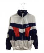 adidasアディダス）の古着「トラックジャケット / 80s / 白タグ / 万国旗タグ」｜ネイビー
