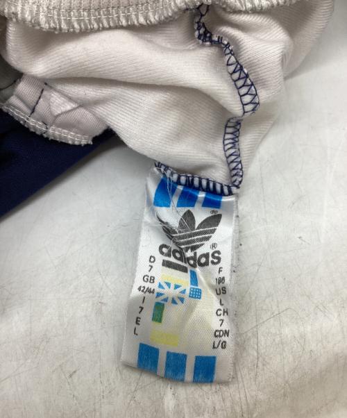 adidas（アディダス）adidas (アディダス) トラックジャケット / 80s / 白タグ / 万国旗タグ  ネイビー サイズ:Lの古着・服飾アイテム