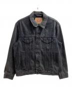 EURO LEVI'Sユーロリーバイス）の古着「後染めデニムトラッカージャケット / 70503-0285 / 90s」｜ブラック