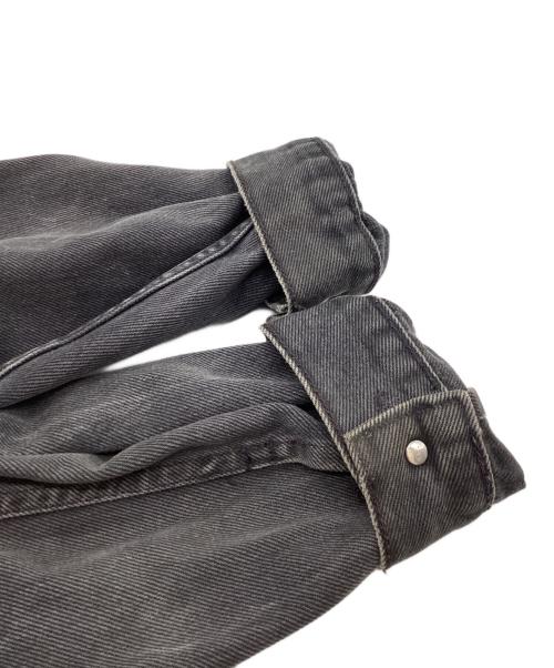 EURO LEVI'S（ユーロリーバイス）EURO LEVI'S (ユーロリーバイス) 後染めデニムトラッカージャケット / 70503-0285 / 90s ブラック サイズ:Mの古着・服飾アイテム