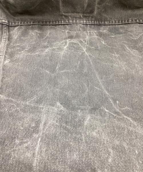 EURO LEVI'S（ユーロリーバイス）EURO LEVI'S (ユーロリーバイス) 後染めデニムトラッカージャケット / 70503-0285 / 90s ブラック サイズ:Mの古着・服飾アイテム