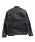 EURO LEVI'S (ユーロリーバイス) 後染めデニムトラッカージャケット / 70503-0285 / 90s ブラック サイズ:M：25000円
