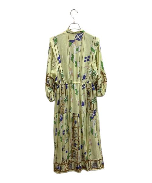 Diagram（ダイアグラム）Diagram (ダイアグラム) セーラープリントワンピース / 0324131162 ベージュ サイズ:36の古着・服飾アイテム