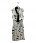 Pinky & Dianneピンキーアンドダイアン）の古着「ノースリーブワンピース / 031-4240780」｜ホワイト