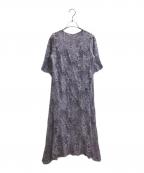 GRACE CLASSグレースクラス）の古着「メッシュフラワーレースワンピース / 0221135020」｜ピンク
