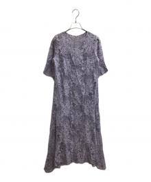 GRACE CLASS（グレースクラス）の古着「メッシュフラワーレースワンピース / 0221135020」｜ピンク