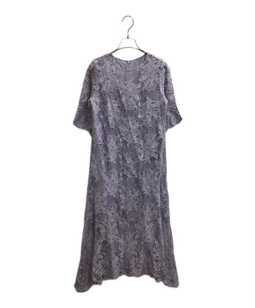 GRACE CLASS（グレースクラス）GRACE CLASS (グレースクラス) メッシュフラワーレースワンピース / 0221135020 ピンク サイズ:36の古着・服飾アイテム